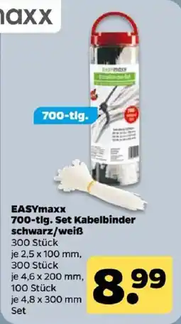 Netto EASYmaxx 700-tlg. Set Kabelbinder Angebot