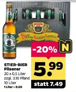 Netto STIER-BIER Pilsener Angebot