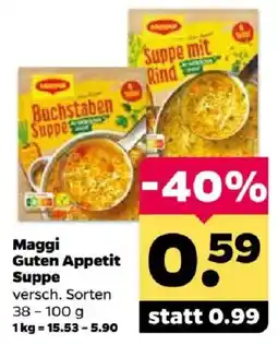 Netto Maggi Guten Appetit Suppe Angebot