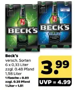 Netto Beck's Angebot