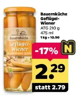 Netto Bauernküche Geflügel-Wiener Angebot