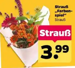Netto Strauß "Farben-spiel" Strauß Angebot