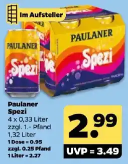 Netto Paulaner Spezi Angebot