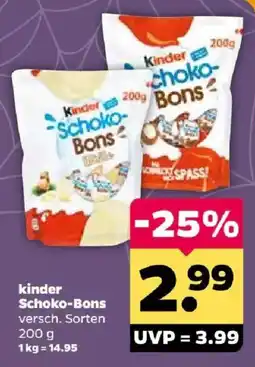 Netto kinder Schoko-Bons Angebot
