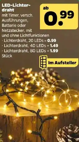 Netto LED-Lichterdraht Angebot