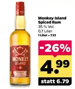 Netto Monkey Island Spiced Rum Angebot
