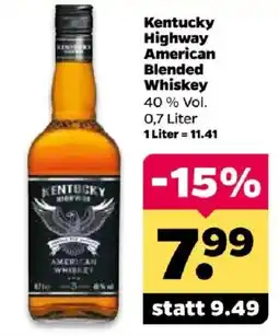 Netto Kentucky Highway American Blended Whiskey Angebot