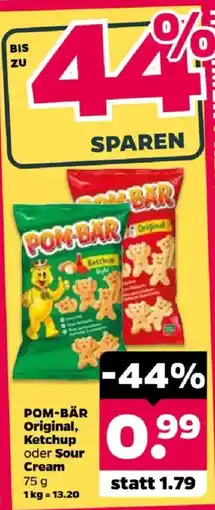 Netto POM-BÄR Original, Ketchup oder Sour Cream Angebot