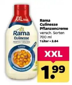 Netto Rama Culinesse Pflanzencreme Angebot