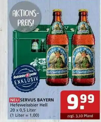 Getränke Quelle Servus Bayern Angebot