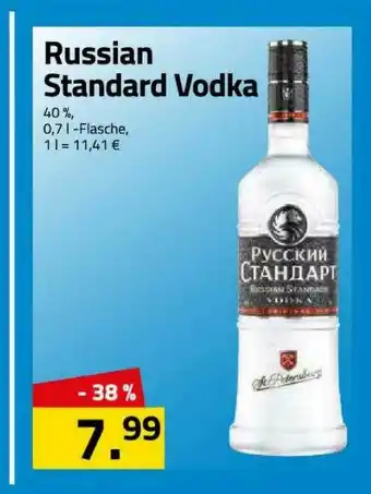 Logo Getränkemarkt Russian Standard Vodka Angebot