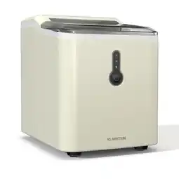 Netto Marken-Discount ChillOut Eiswürfelmaschine 12 kg /Tag 9 Eiswürfel in 8 Minuten 120 Watt Wassertank Creme Angebot