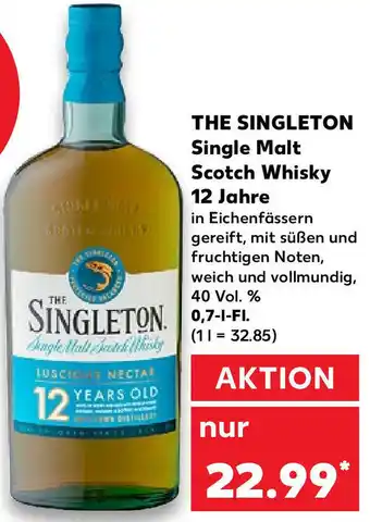 Kaufland The Singleton Single Malt Scotch Whisky 12 Jahre 0,7L Fl. Angebot