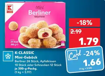 Kaufland K-Classic Mini Gebäck 300g Packg. Angebot