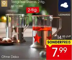 Zurbrüggen Teegläser Sterne, 2-tlg. Angebot