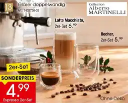 Zurbrüggen Gläser doppelwandig Angebot