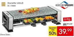 Zurbrüggen Raclette Vista 8 Angebot