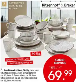 Zurbrüggen Ritzenhoff & Breker Kombiservice Siem, 30-tlg. Angebot