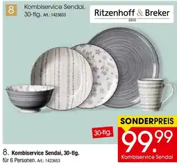 Zurbrüggen Ritzenhoff & Breker Kombiservice Sendai, 30-tlg. Angebot