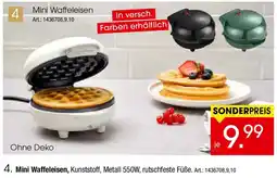 Zurbrüggen Mini Waffeleisen Angebot