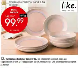 Zurbrüggen Like Tafelservice Perlemor Sand, 8-tlg. Angebot