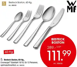 Zurbrüggen WMF Besteck Boston, 60-tlg. Angebot