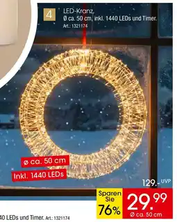 Zurbrüggen LED-Kranz Angebot