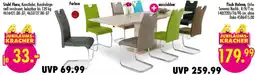Möbel Boss Stuhl Flora, Kunstleder, Rundrohrgestell Angebot