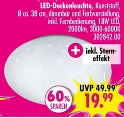 Möbel Boss LED-Deckenleuchte, Kunststoff Angebot
