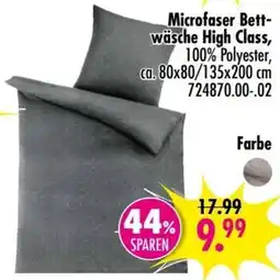 Möbel Boss Microfaser Bettwäsche High Class Angebot