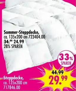 Möbel Boss Steppdecke Angebot