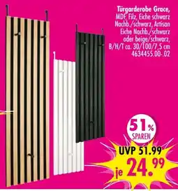 Möbel Boss Türgarderobe Grace Angebot