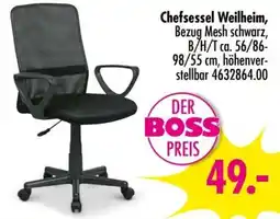 Möbel Boss Chefsessel Weilheim Angebot