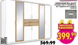 Möbel Boss Drehtürenschrank Diver Angebot