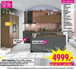Möbel Boss IMPULS Einbauküche Angebot