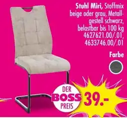 Möbel Boss Stuhl Miri Angebot