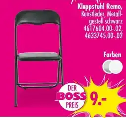 Möbel Boss Klappstuhl Remo Angebot