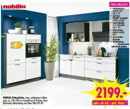 Möbel Boss NOBILIA Einbauküche Angebot