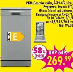 Möbel Boss PKM Geschirrspüler Angebot