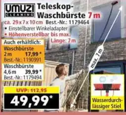 Norma UMUZI Teleskop-Waschbürste Angebot