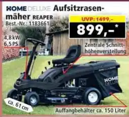 Norma HOME DELUXE Aufsitzrasenmäher REAPER Angebot
