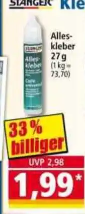 Norma Stanger Alleskleber Angebot