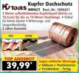 Norma Kupfer Dachschutz IMPACT Angebot
