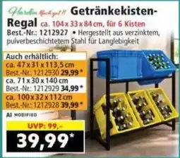 Norma Getränkekisten-Regal Angebot