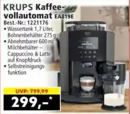 Norma KRUPS Kaffeevollautomat EA819E Angebot