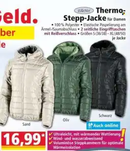 Norma ElleNor Thermo-Stepp-Jacke für Damen Angebot