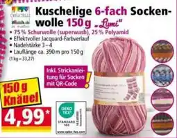 Norma Kuschelige 6-fach Socken-wolle Lumi Angebot