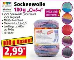 Norma Sockenwolle Ombre Angebot