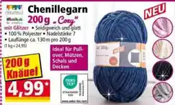 Norma Chenillegarn 200 g „CoeY“ Angebot