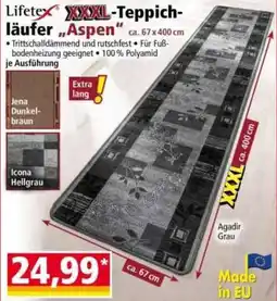 Norma Lifetex XXXL-Teppich-läufer "Aspen" Angebot